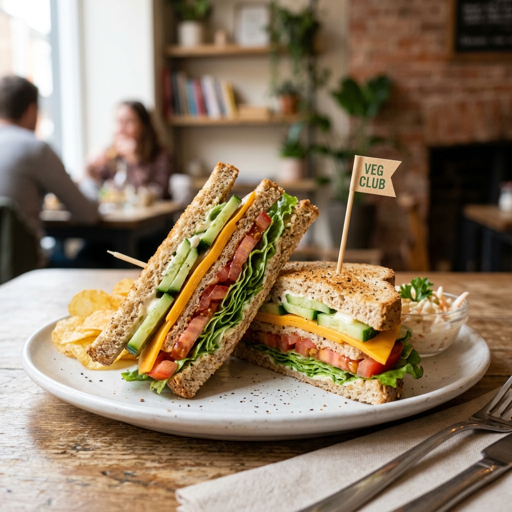 Veg Club Sandwich